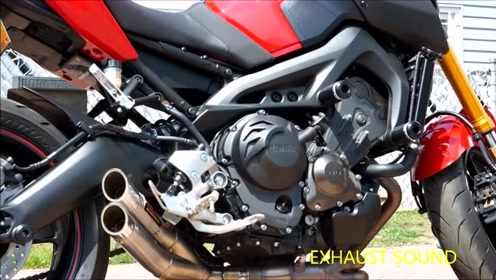 铃木gsx S750 Vs雅马哈mt 09 Fz09最高速度和排气声音 腾讯视频