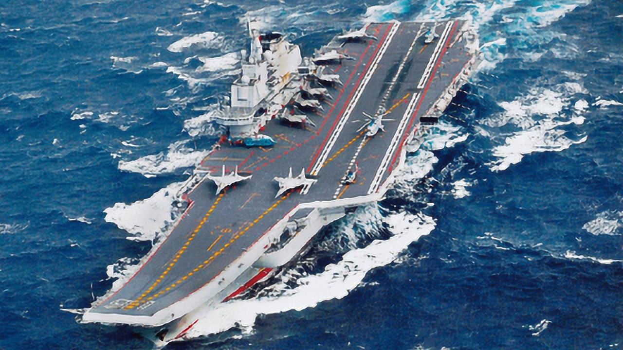 原创我国第三艘航空母舰下水骄傲它是中国航母福建舰