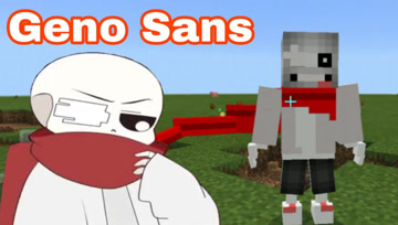 我的世界基因sans挑战其他超级sans