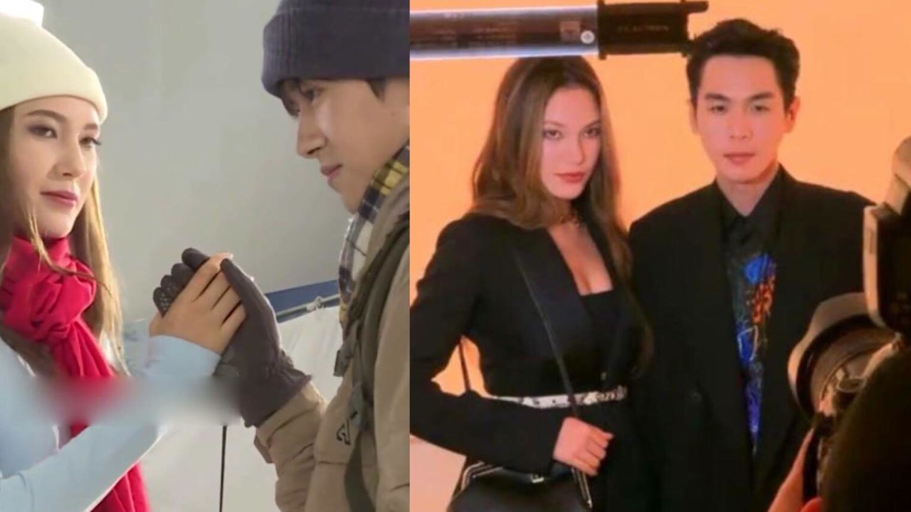 谷爱凌与男星合影!与刘昊然易烊千玺很登对,同框张若昀气质不输