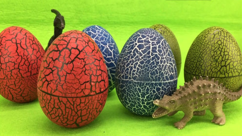 侏罗纪公园恐龙蛋奇趣蛋玩具视频