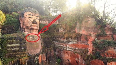 乐山大佛六年收费十四亿,结果大佛胸口破裂,网友:佛祖气坏了?