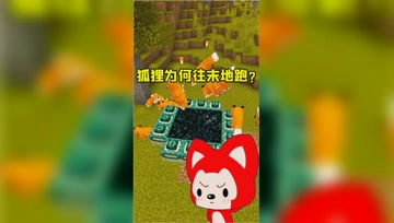 我的世界：走进我的世界！狐狸成群结队往末地跳？