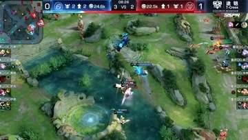 青枫张良进场秒控 鹏鹏爆炸伤害拿双杀