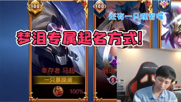 梦泪专属起名ID暴露身份！就因为我是梦泪就要被欺负我？