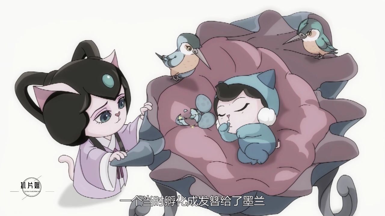 京剧猫:墨紫和小青相认,小青完全不认识她,墨紫内心非常崩溃