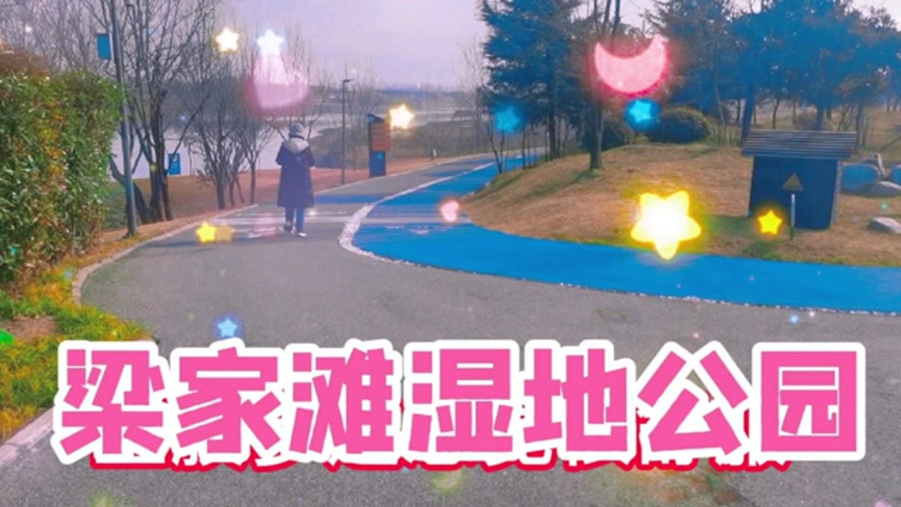 西安沣河梁家滩湿地公园,景色优美面积很大,没有门票免费停车