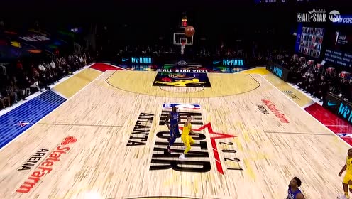 火力全开库里首节飙4记三分 nba全明星 腾讯视频