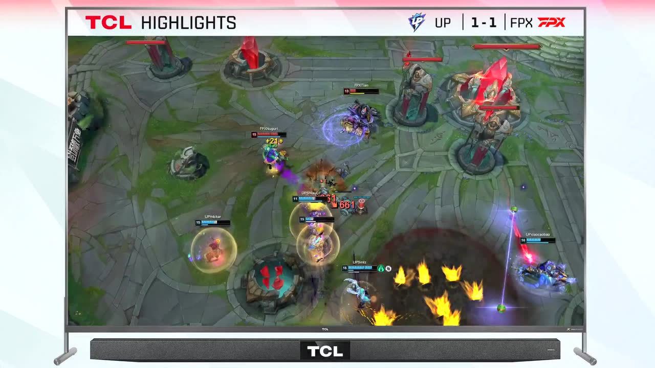 【高光时刻】FPX vs UP 第2局