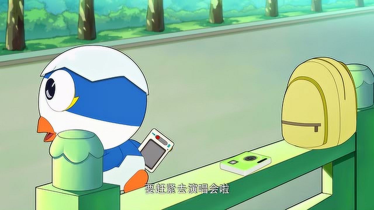 神奇阿呦之最强流星人:阿呦主动认输了,金属领结是阿巴的了