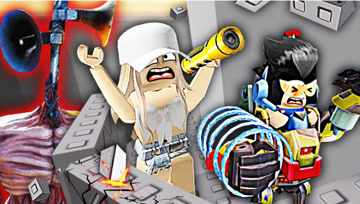 Roblox警笛头灾害模拟器 当警笛头变成了自然灾害就很神奇！小熙解说