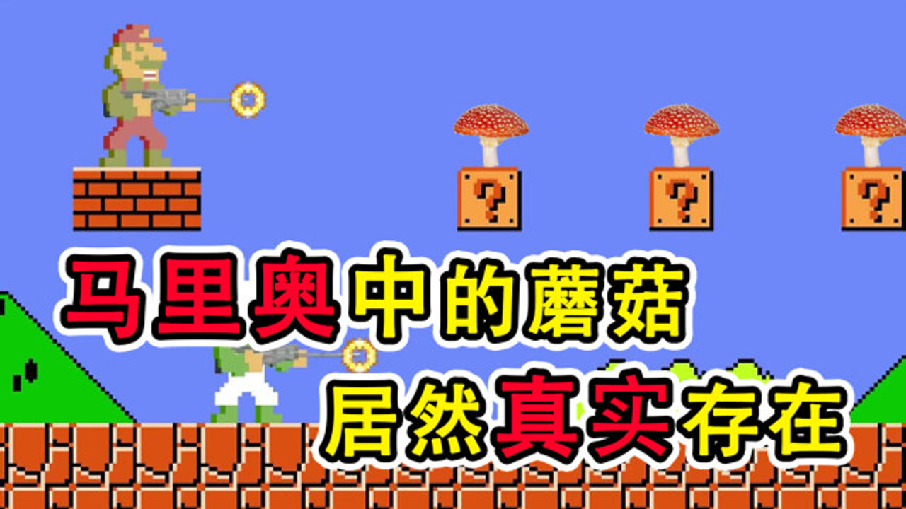 超级马里奥蘑菇居然真实存在不过现实中的效果也太可怕了