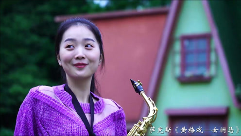 春晓萨克斯演奏经典老歌《美酒加咖啡》热情大气《最炫黄土坡》