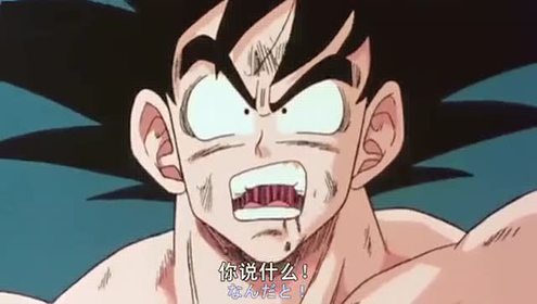 龙珠 悟空vs贝吉塔 四倍界王拳龟派气功发动