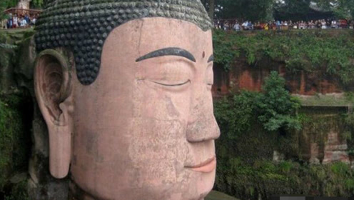 传说四川乐山大佛,每次发生灾难就会闭上眼睛流眼泪?专家这样解释