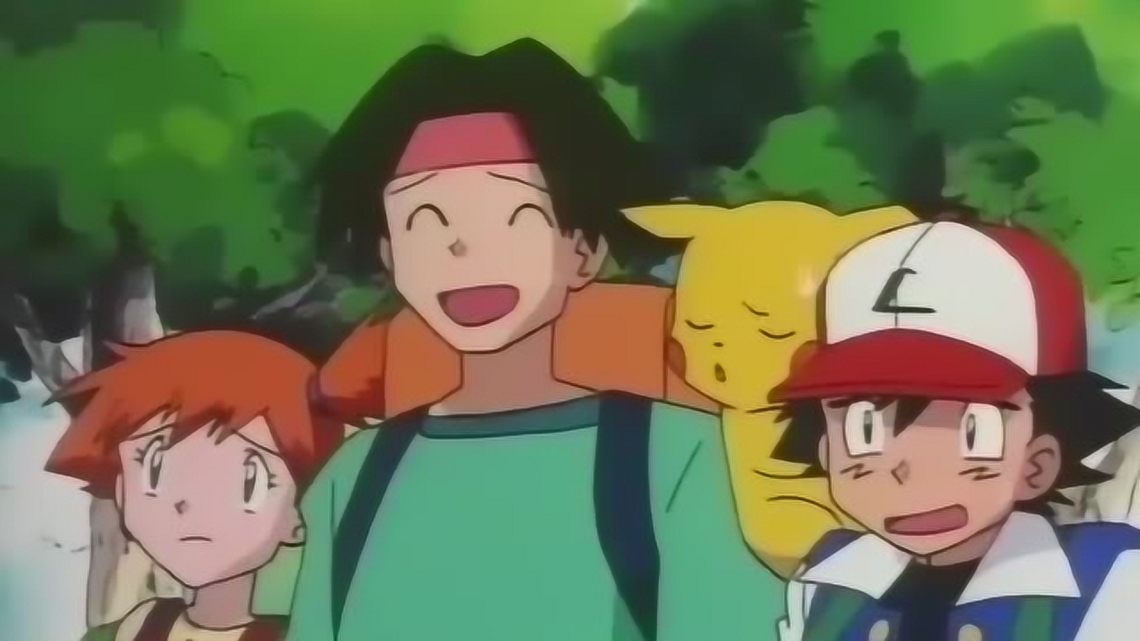 宠物小精灵,这时候玛力露听到了声音,小智他们走向洞穴