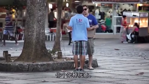 街头水桶恶搞视频，