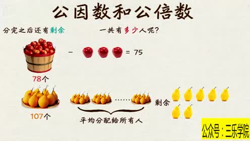 苏教版五年级数学下册三 公倍数和公因数