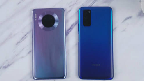 荣耀mate30pro,荣耀mate30 华为自家相残,荣耀v30和华为mate30买哪款,其实很容易选!