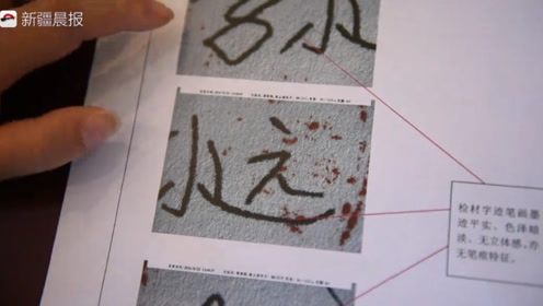 笔迹鉴定新闻 腾讯视频