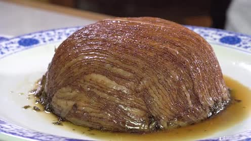 安国市"十大药膳"之黄精千层肉!