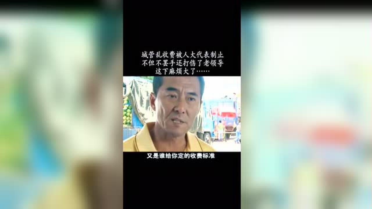 城管又惹事了!城管乱收费被市领导制止,不当不罢手还大伤人