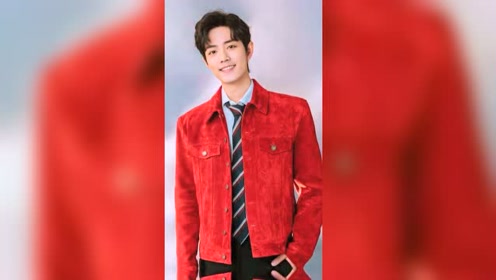 不得不说穿红衣服肖战也太帅了吧