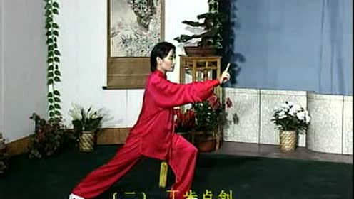 武当剑第一节教学李德印 苏韧峰示范