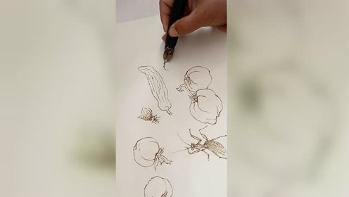 烙画基本功练习