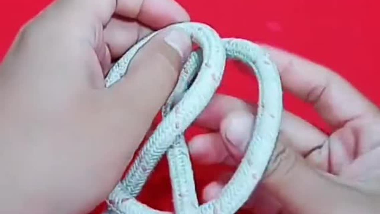 古代手铐结,演变魔术结!