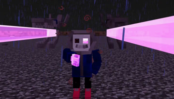 我的世界DustSans大战催更Sans