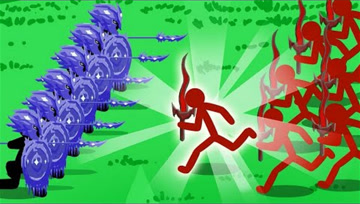 火柴人战争山寨版：玩起来蛮顺手的，远古巨人看起来很温柔