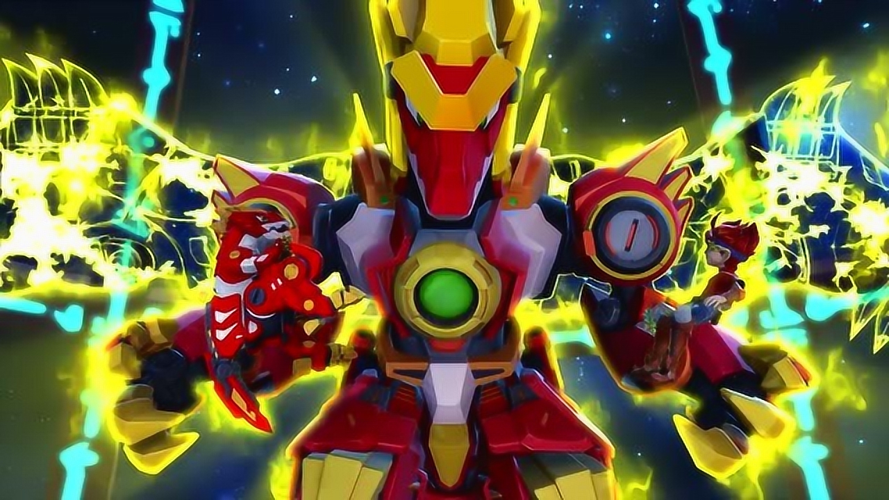 星兽猎人:星成终于拿到了星兽蛋,凯炎兽前来保护星成!