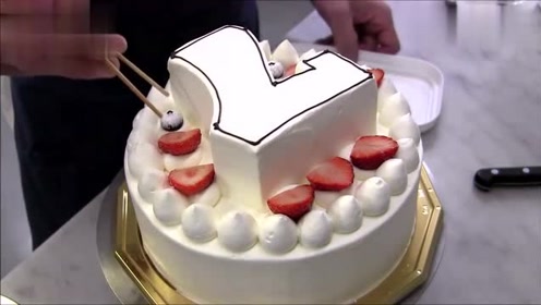 生日蛋糕裱花视频 腾讯视频
