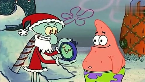 居然真有圣诞老人，章鱼哥得到最后的礼物，一