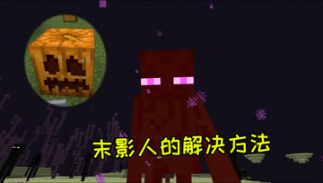 我的世界23：末影船的寻找，末影人的解决方法
