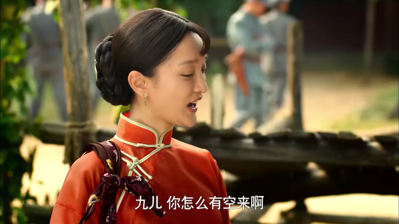 红高粱:大少奶奶看九儿眉清目秀,肯定是个有福之人!