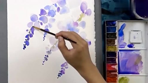视频-对于初学者来说,像这样的水彩画,简单吗?
