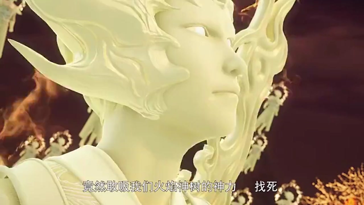 根本不需要叶辰出手,神兽就轻松解决火焰神王的分身