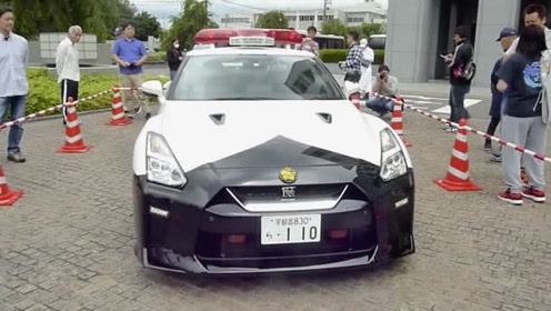 专治暴走族 日产赠了日本警察一台gtr r35 腾讯视频