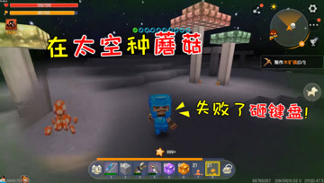 迷你世界光棍生存62：种植蘑菇去了，失败了下个视频砸键盘