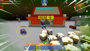 迷你世界：叮叮爱上了表妹宫屋，醒来后连窝都给端了，还是地堡强