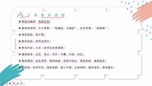 心火考研 教育学知识点讲解3 孔子的教育思想 腾讯视频