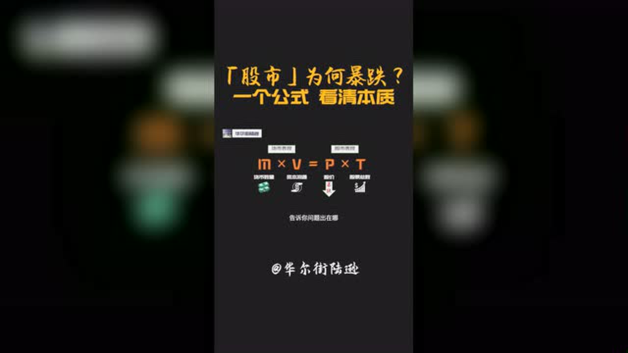 你的股票为何频频暴跌?一个有意思的金融公式告诉你答案