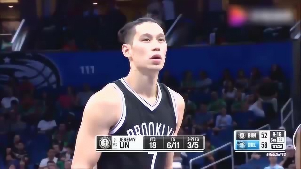 回顾林书豪篮网时期经典比赛,林疯狂爆砍32分!