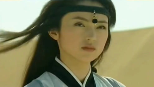 《雪花女神龙》主题曲,赵传唱的真好听,剧里上官燕好美