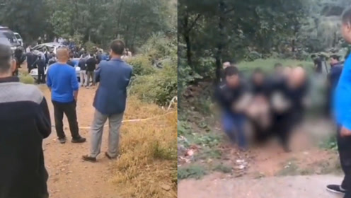 辽宁建昌46岁男子杀人逃深山被抓,手脚被提浑身血,群众:还活着