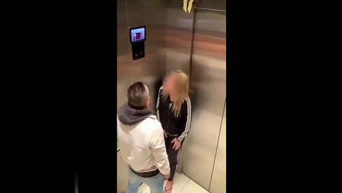 国外爆笑恶搞，在电梯和停车场里恶搞路人