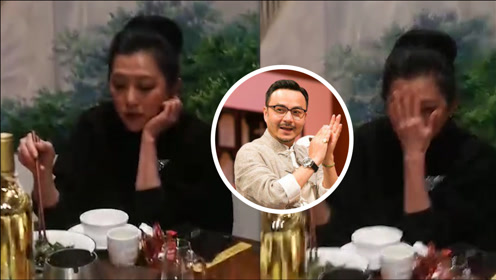 汪涵前妻陈洁罕见露面,略显老态不敌杨乐乐,察觉有镜头立马挡脸