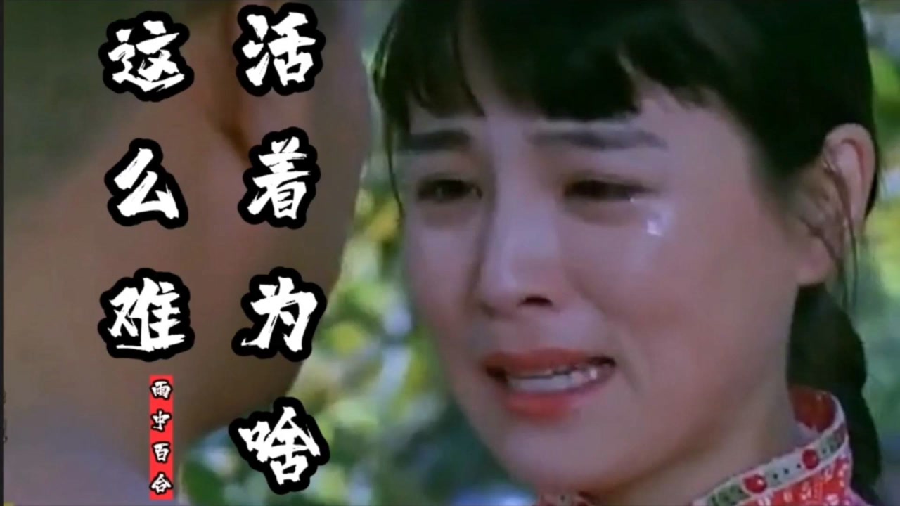 雨中百合伤感歌曲《活着为啥这么难》听哭了!